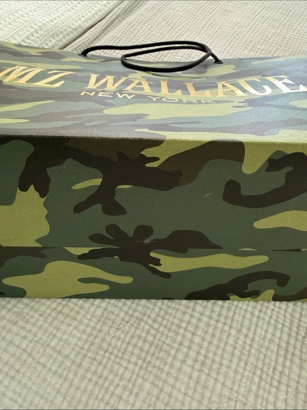 MZ WALLACE Camo Paper Shopping Bag